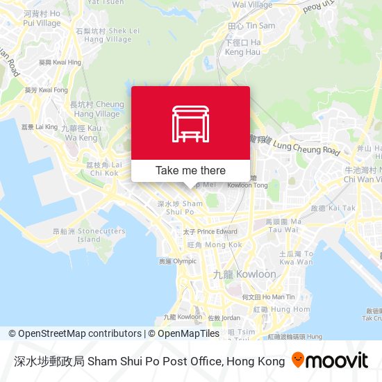 深水埗郵政局 Sham Shui Po Post Office地圖