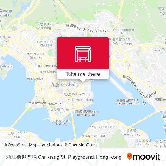 浙江街遊樂場 Chi Kiang St. Playground map