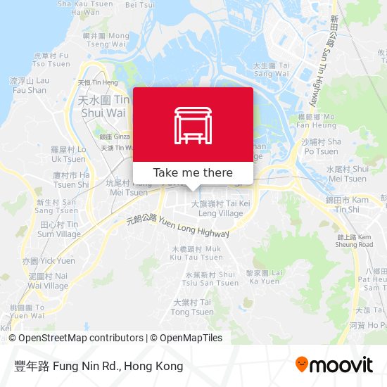 豐年路 Fung Nin Rd. map