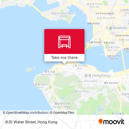 水街 Water Street map