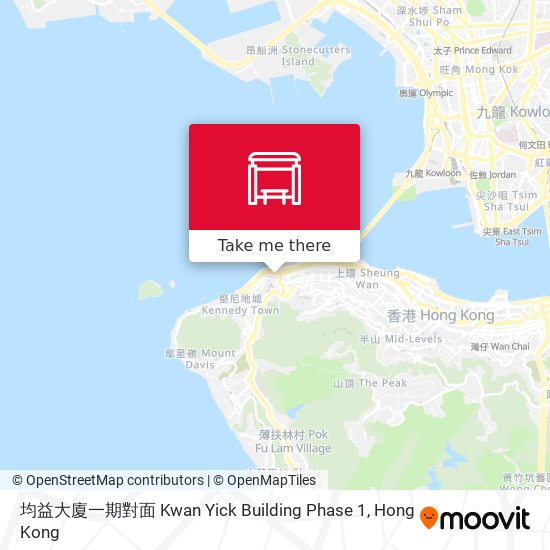 均益大廈一期對面 Kwan Yick Building Phase 1 map