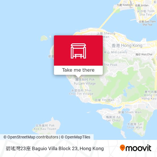 碧瑤灣23座 Baguio Villa Block 23 map