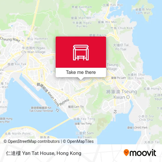 仁達樓 Yan Tat House地圖
