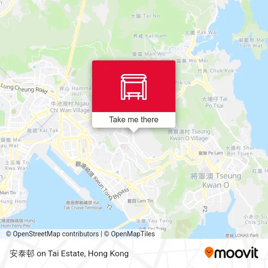 安泰邨 on Tai Estate地圖