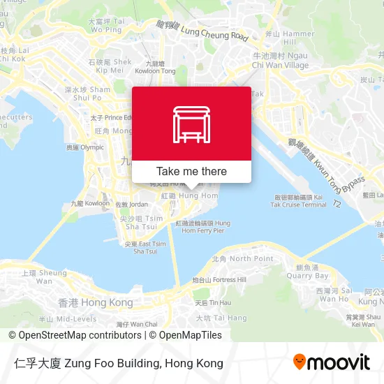 仁孚大廈 Zung Foo Building地圖