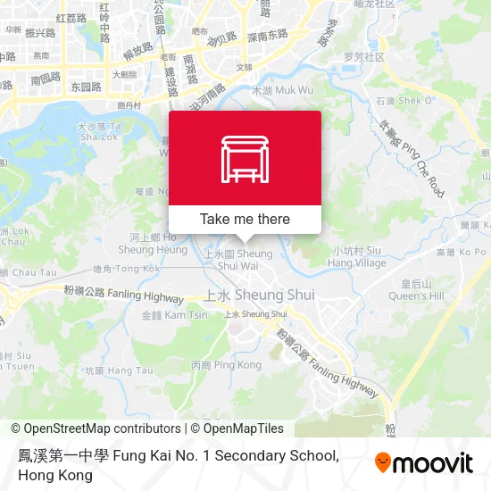鳳溪第一中學 Fung Kai No. 1 Secondary School地圖