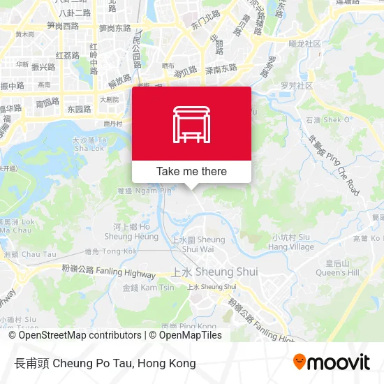 長甫頭 Cheung Po Tau map