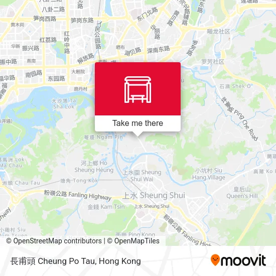 長甫頭 Cheung Po Tau map