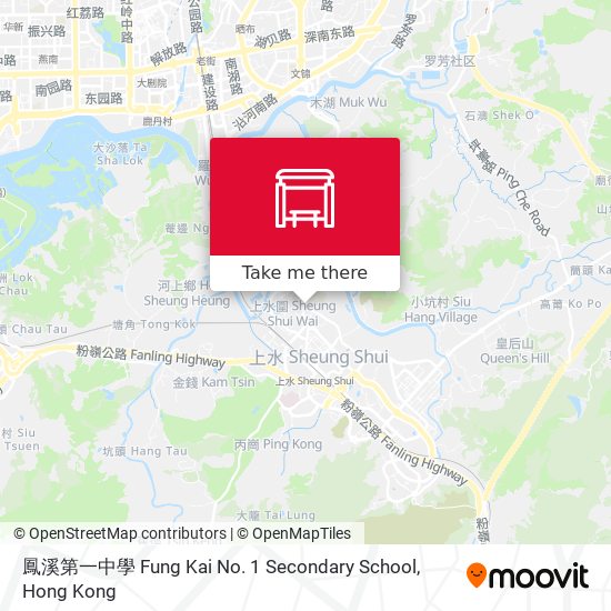 鳳溪第一中學 Fung Kai No. 1 Secondary School地圖