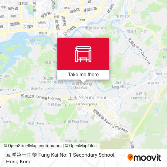鳳溪第一中學 Fung Kai No. 1 Secondary School地圖