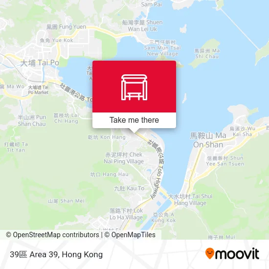 39區 Area 39地圖