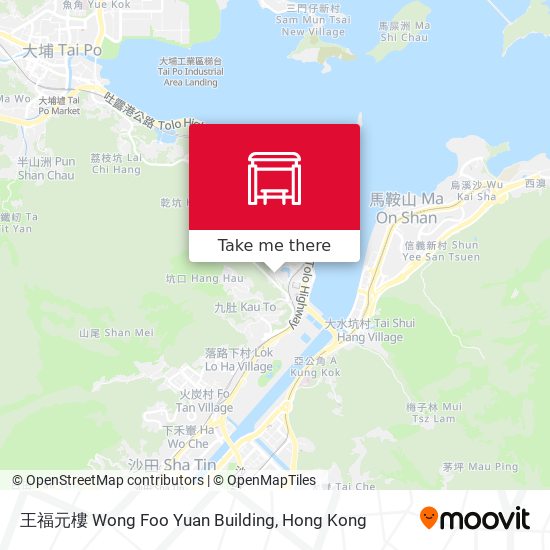 王福元樓 Wong Foo Yuan Building map