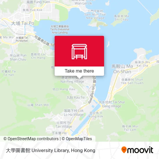 大學圖書館 University Library地圖