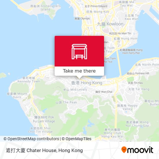 遮打大廈 Chater House map