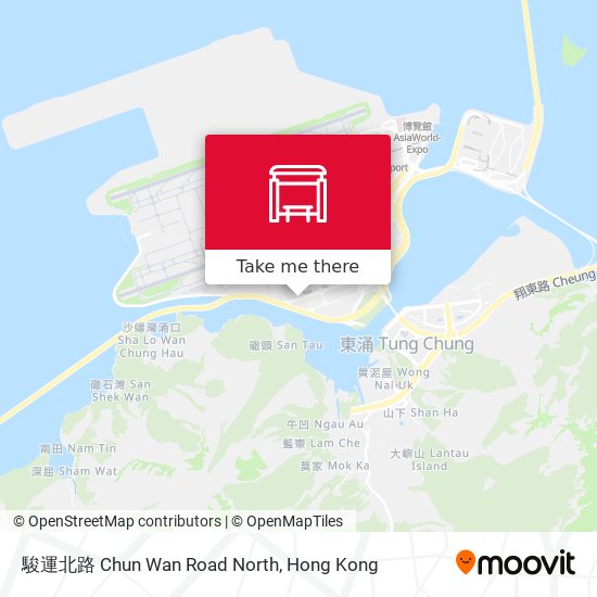 駿運北路 Chun Wan Road North map