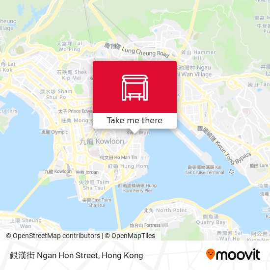 銀漢街 Ngan Hon Street map