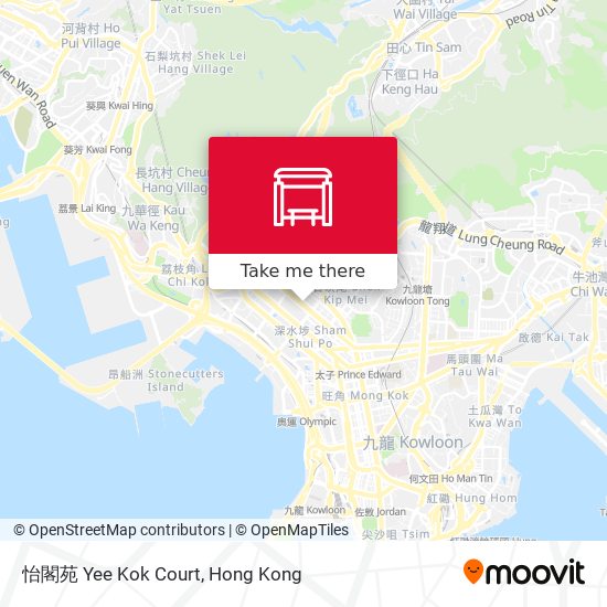 怡閣苑 Yee Kok Court map