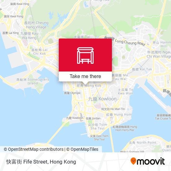 快富街 Fife Street map