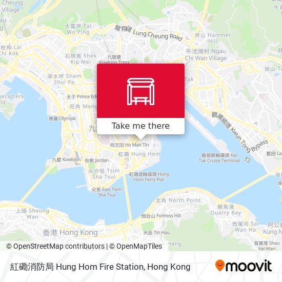 紅磡消防局 Hung Hom Fire Station地圖