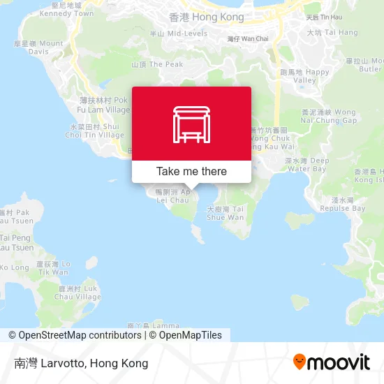 南灣 Larvotto地圖