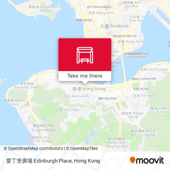 愛丁堡廣場 Edinburgh Place地圖