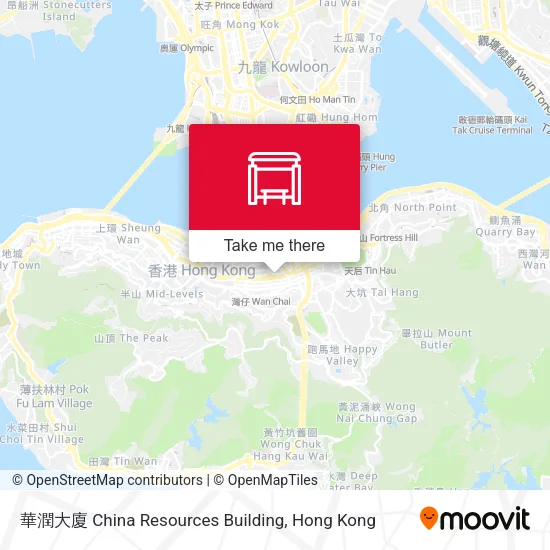 華潤大廈 China Resources Building地圖