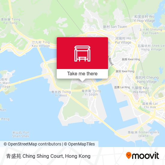 青盛苑 Ching Shing Court map