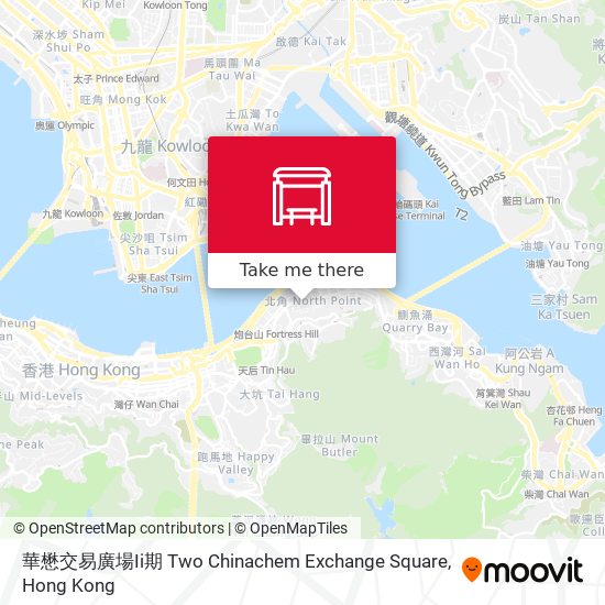 華懋交易廣場Ii期 Two Chinachem Exchange Square map