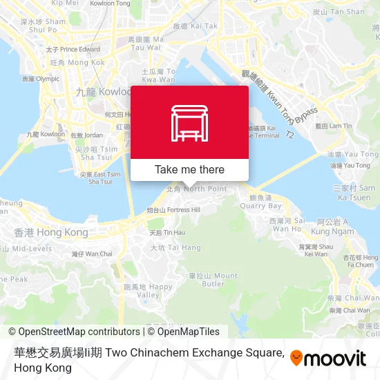 華懋交易廣場Ii期 Two Chinachem Exchange Square地圖