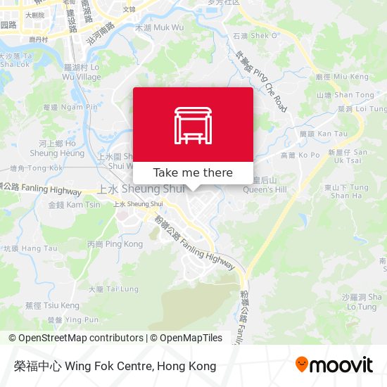 榮福中心 Wing Fok Centre map