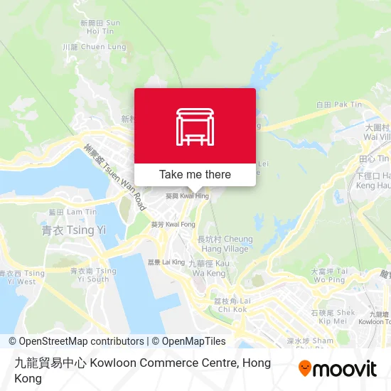 九龍貿易中心 Kowloon Commerce Centre map