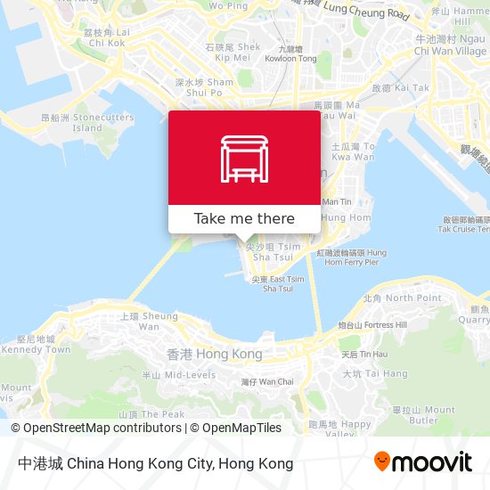 中港城 China Hong Kong City map