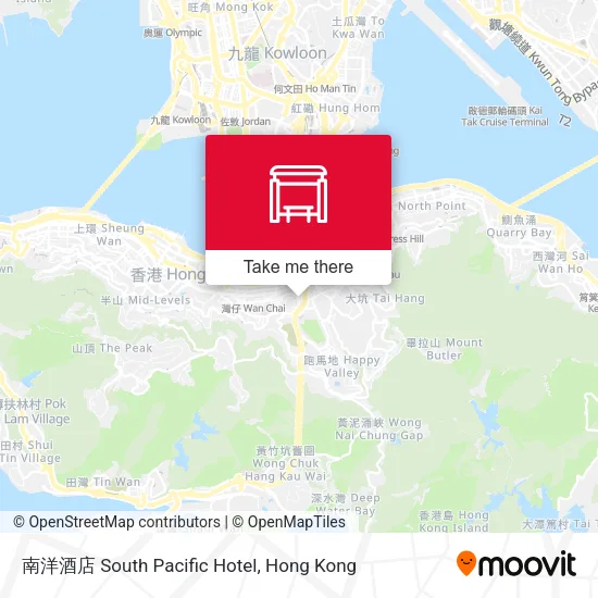 南洋酒店 South Pacific Hotel map