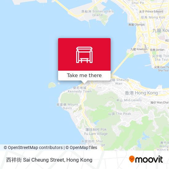 西祥街 Sai Cheung Street map