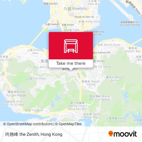 尚翹峰 the Zenith map