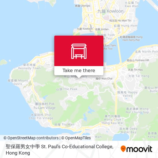 聖保羅男女中學 St. Paul's Co-Educational College map