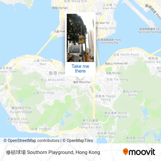 修頓球場 Southorn Playground map