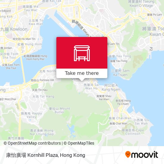 康怡廣場 Kornhill Plaza map
