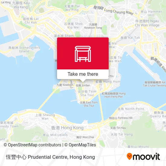 恆豐中心 Prudential Centre map