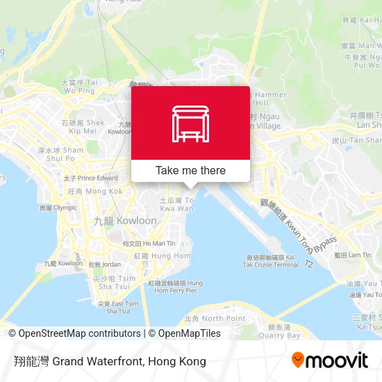 翔龍灣 Grand Waterfront地圖