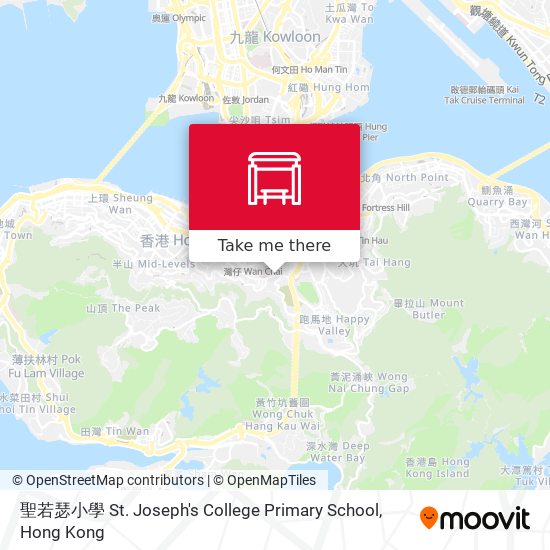 聖若瑟小學 St. Joseph's College Primary School map
