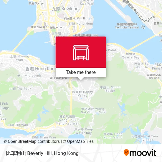 比華利山 Beverly Hill地圖