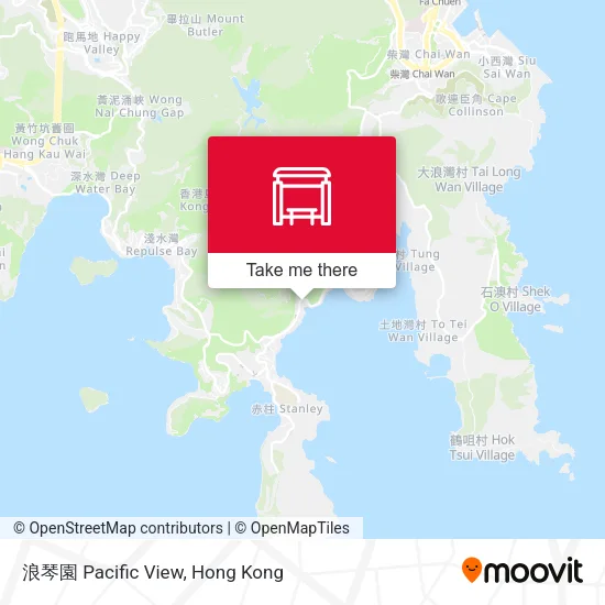 浪琴園 Pacific View地圖