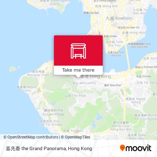 嘉兆臺 the Grand Panorama map