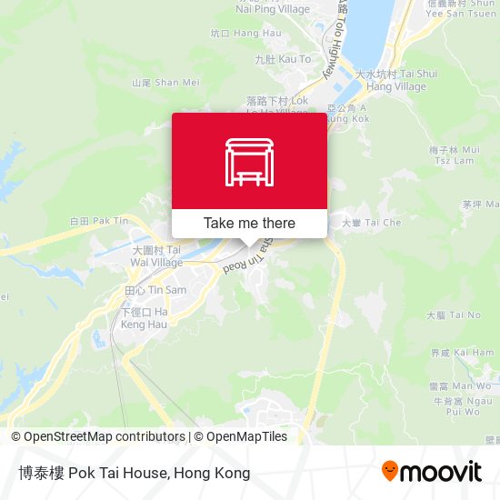 博泰樓 Pok Tai House map