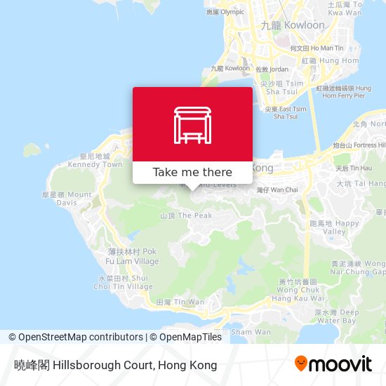 曉峰閣 Hillsborough Court map