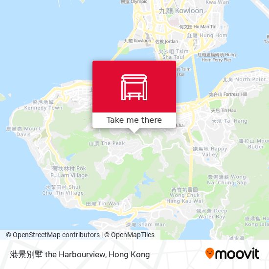 港景別墅 the Harbourview map