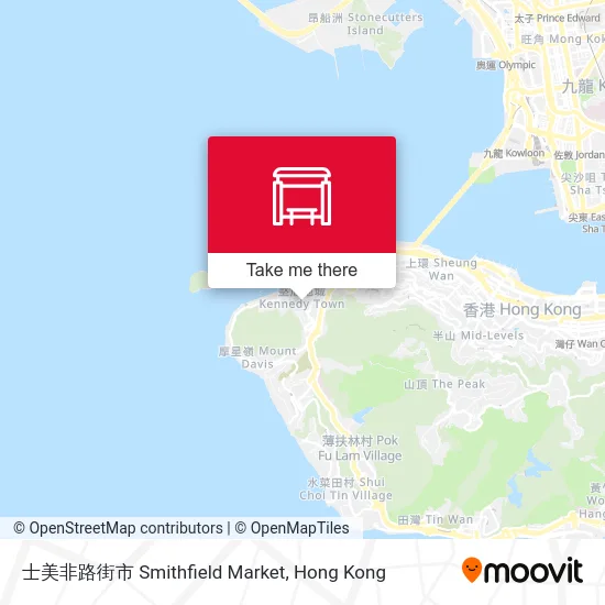 士美非路街市 Smithfield Market map