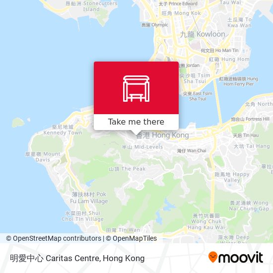 明愛中心 Caritas Centre map