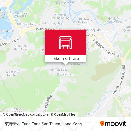 東塘新村 Tung Tong San Tsuen map